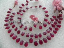 Ruby Faceted Pear